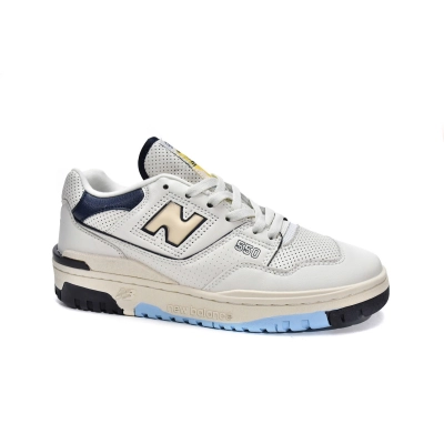OG New Balance 550 Premuim Pack Beige Blue Background 02