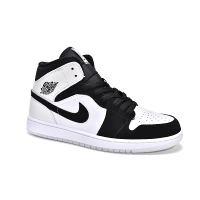 OG Jordan 1 Mid Diamond Shorts，DH6933-100 01