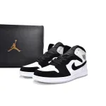 OG Jordan 1 Mid Diamond Shorts，DH6933-100