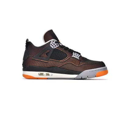 PKGoden Jordan 4 Retro“Starfish”,CW7183-100  01