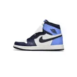 BMLin Jordan 1 Retro High Obsidian UNC， 555088-140