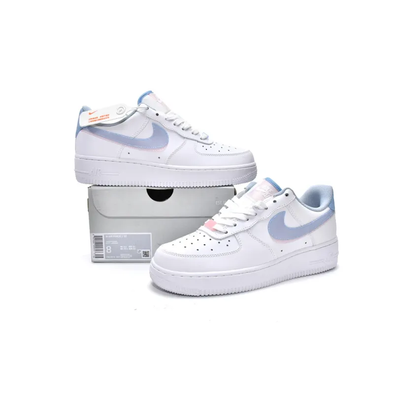 BMLin Air Force 1 Low LV8 Double Swoosh Light Armory Blue,CW1574-100