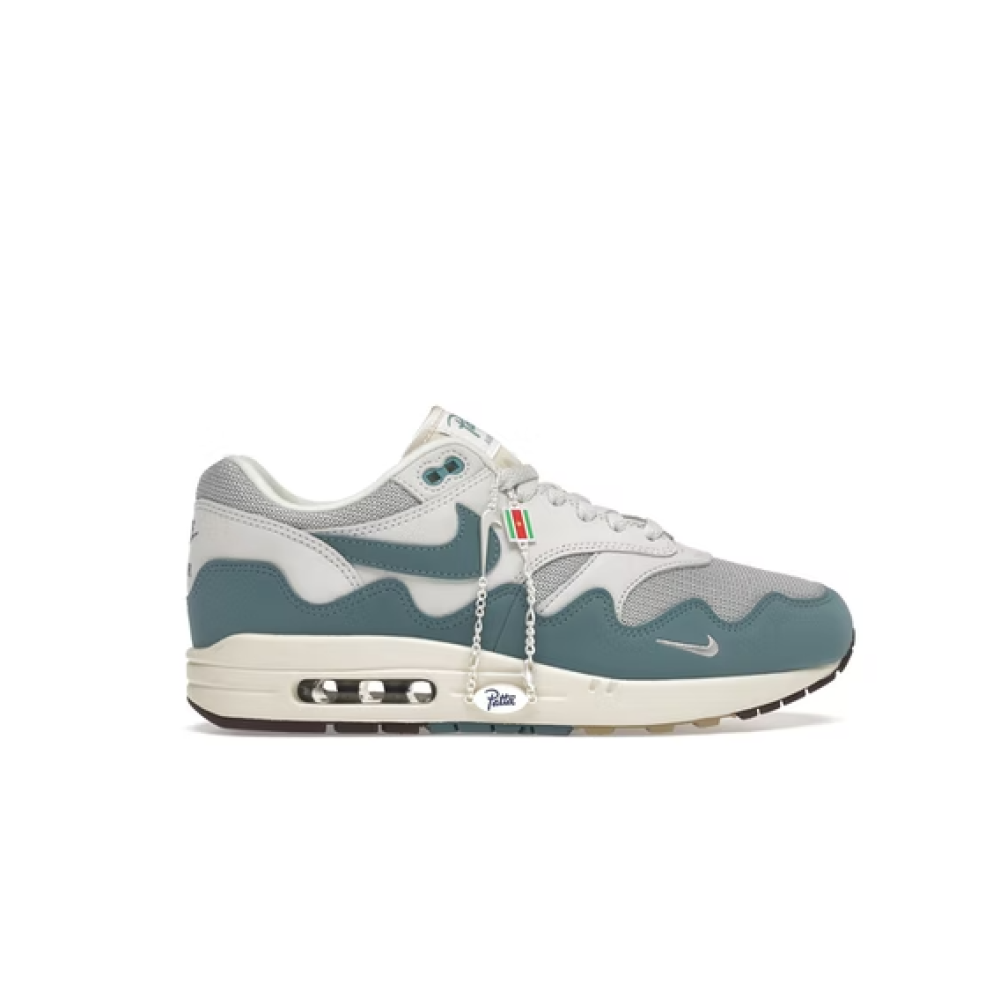 BMLin Air Max 1 Patta Waves Noise Aqua (with Bracelet) , DH1348-004
