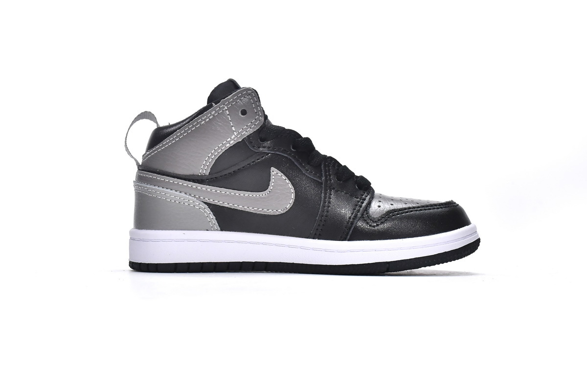 Jordan 1 kids shoes |Jordan 1 Mid PS Shadow,555088-013