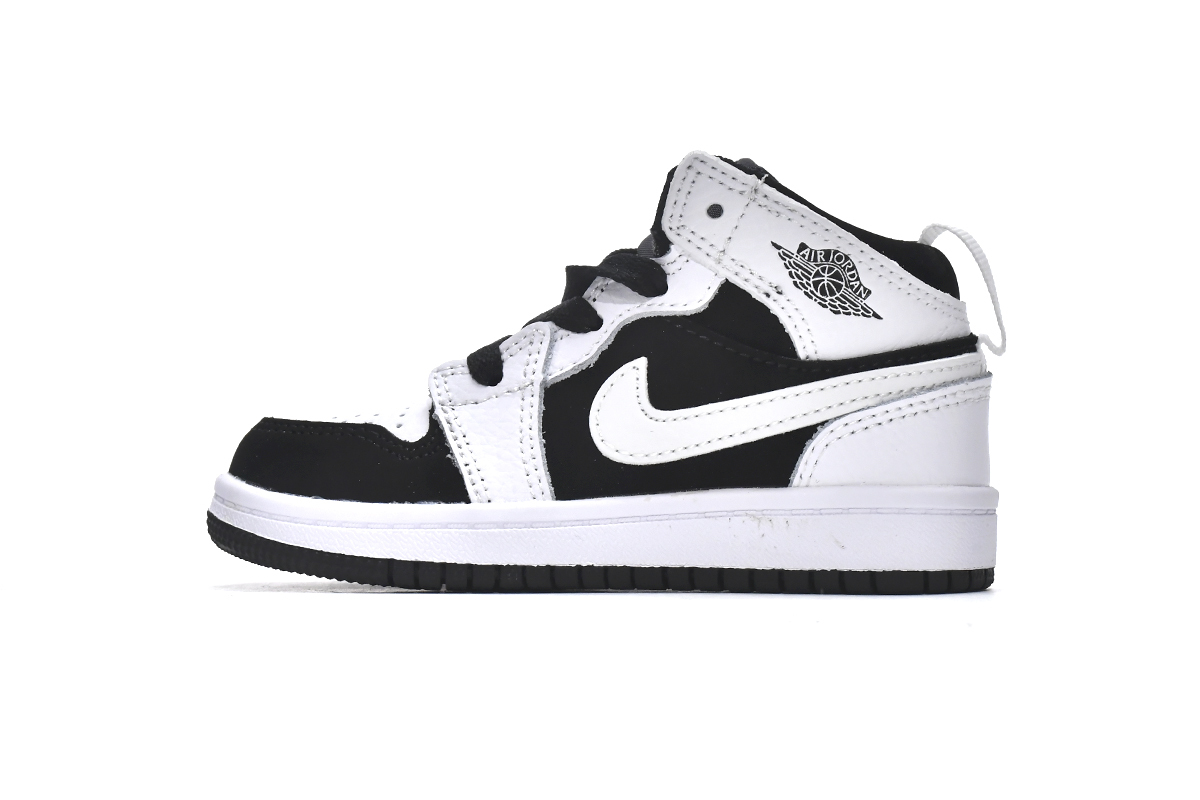 Jordan 1 kids shoes |Jordan 1 Mid PS Tuxedo,640734-113