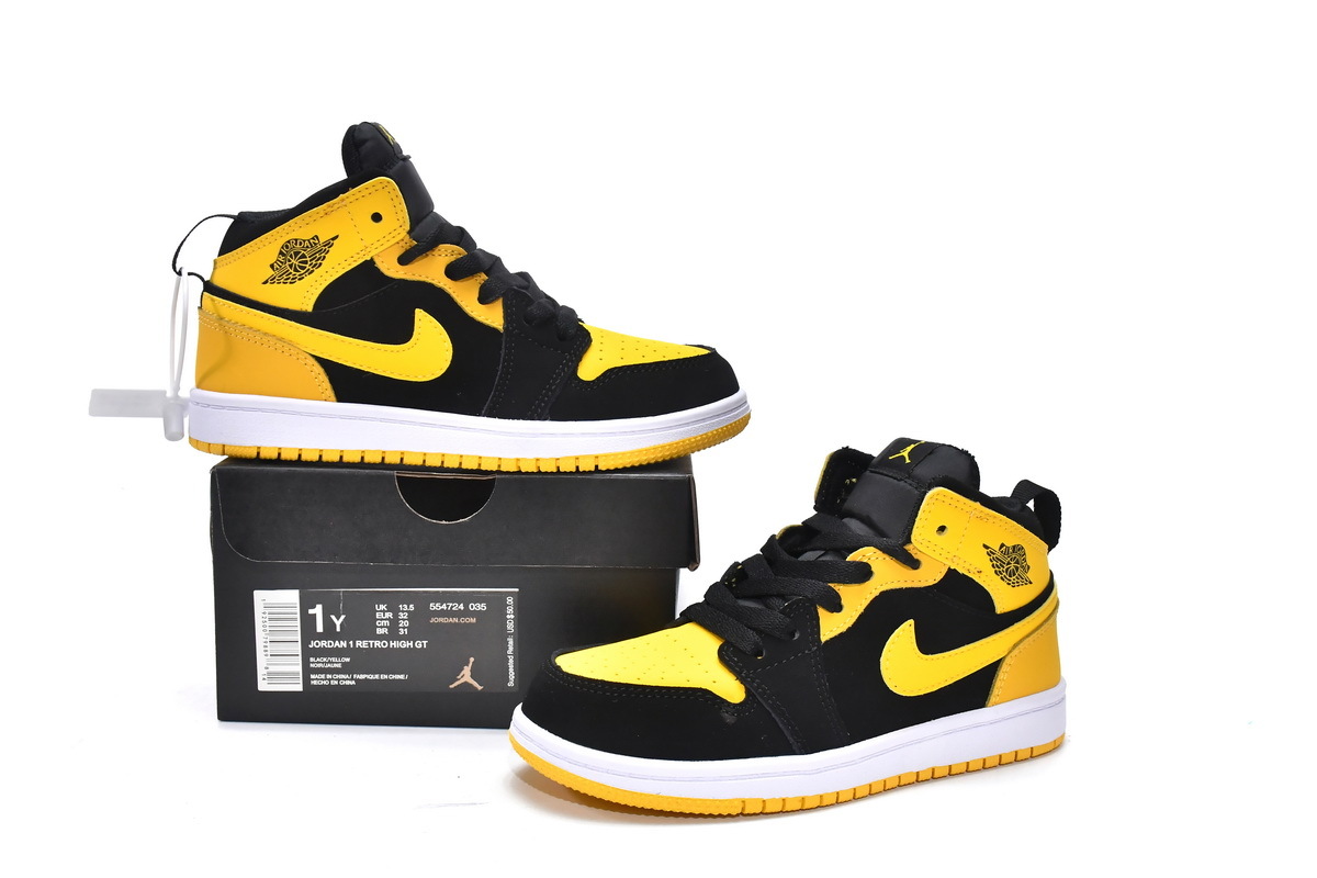 Jordan 1 kids shoes |Jordan 1 Mid PS New Love,554724-035