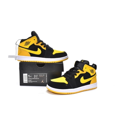 Jordan 1 kids shoes |Jordan 1 Mid PS New Love,554724-035 02