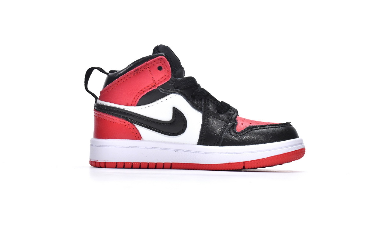 Jordan 1 kids shoes |Jordan 1 Mid PS Noble Red,AR6352-066