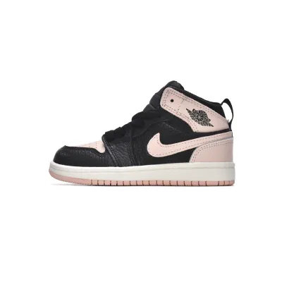 Jordan 1 kids shoes |Jordan 1 Mid PS Crimson Tint,575441-081 02