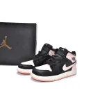 Jordan 1 kids shoes |Jordan 1 Mid PS Crimson Tint,575441-081