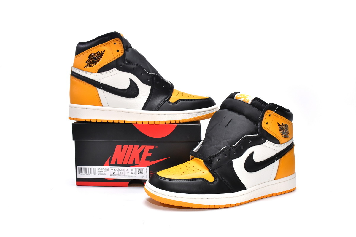 PKGoden Jordan 1 High OG Yellow Toe,555088-711
