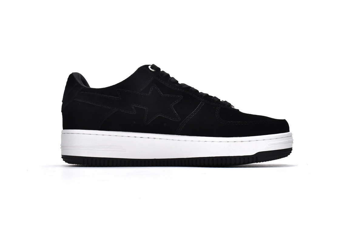 PKGoden A Bathing Ape Bape Sta Low Morandi Black,1G70-109-0011