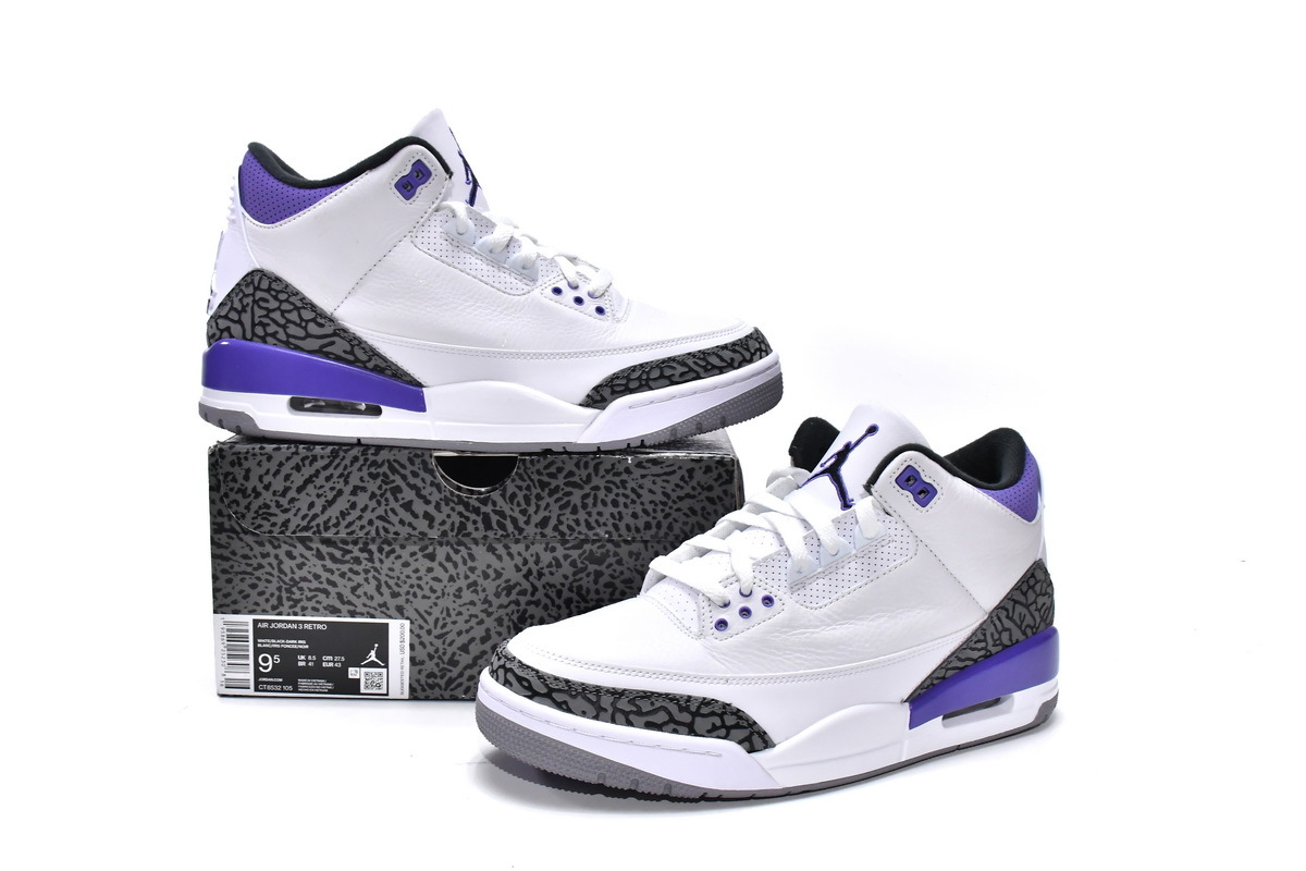 PKGoden Jordan 3 Retro Dark Iris,CT8532-105