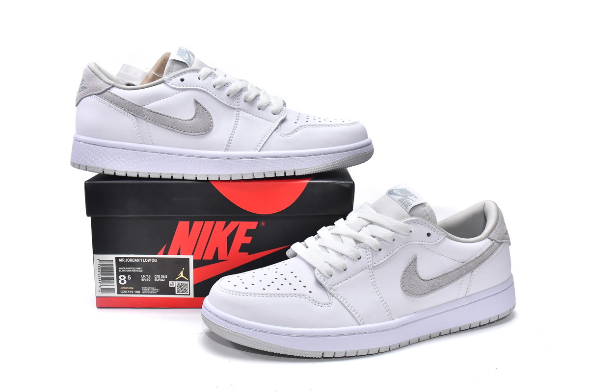 BMLin Jordan 1 Low OG Neutral Grey (2021) (W),CZ0775-100