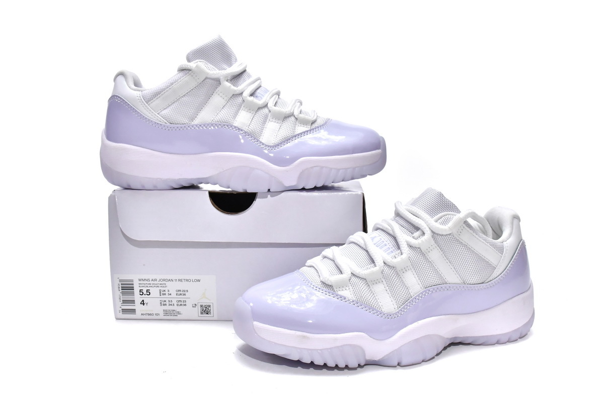 PKGoden Jordan 11 Retro Low Pure Violet (W),AH7860-101