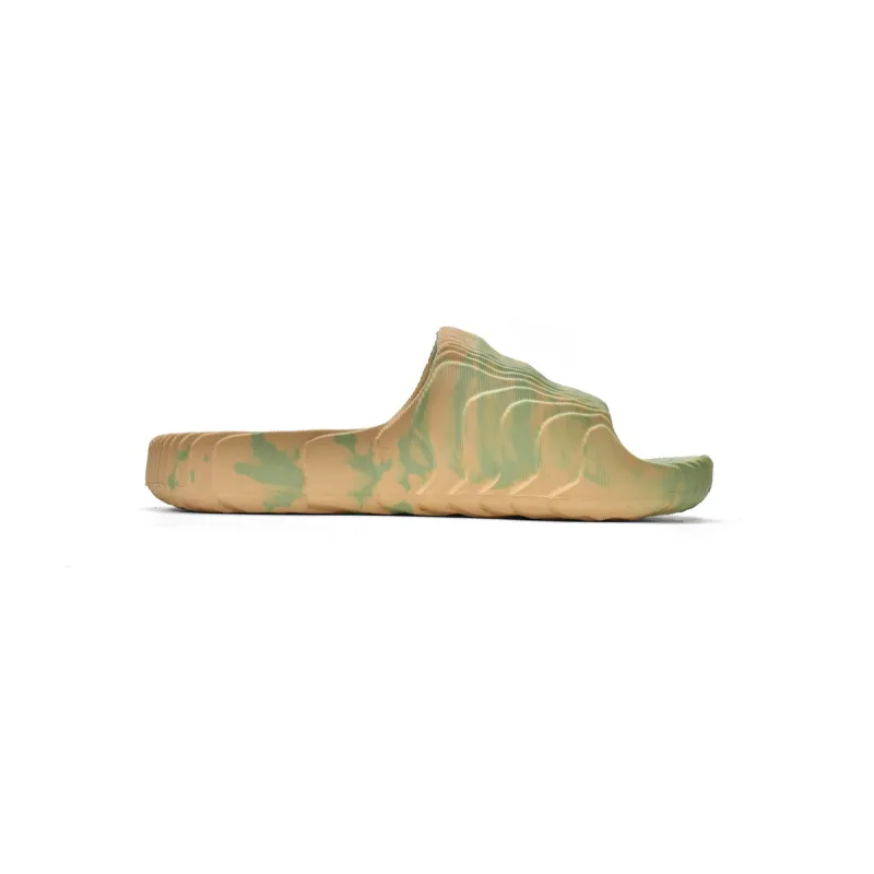 BMLin Adilette 22 Slides Magic Lime St Desert Sand,GY1597