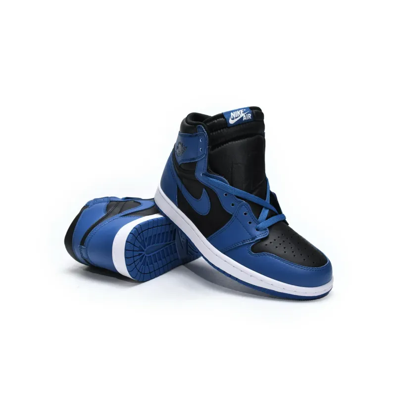 BMLin Jordan 1 High OG Dark Marina Blue  555088-404