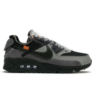 PKGoden OFF-White x Nike Air Max 90 Grey 02