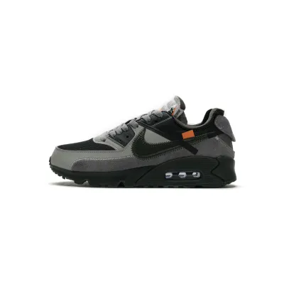 PKGoden OFF-White x Nike Air Max 90 Grey 01