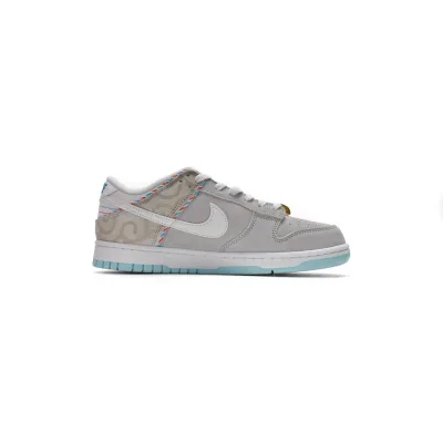 PKGoden Dunk Low SE Barber Shop Grey,DH7614-500 01