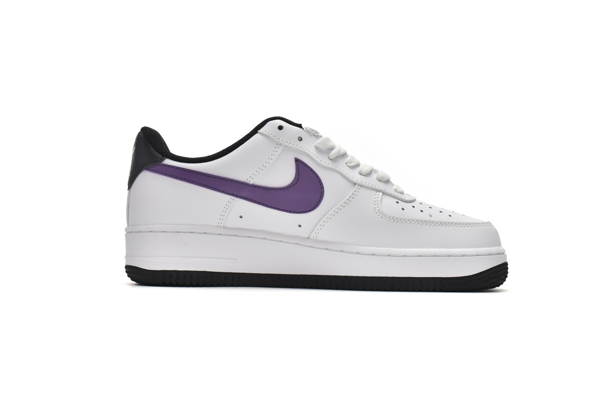 BMLin Air Force 1 Low Hoops White Canyon Purple,DH7440-100