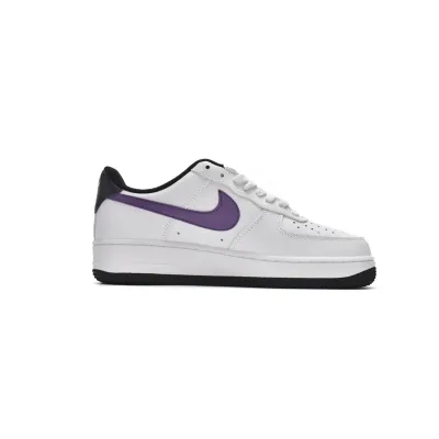 BMLin Air Force 1 Low Hoops White Canyon Purple,DH7440-100 01