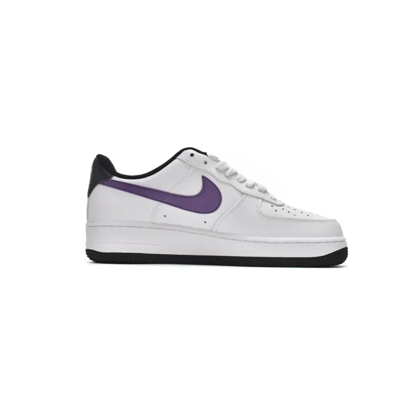 BMLin Air Force 1 Low Hoops White Canyon Purple,DH7440-100