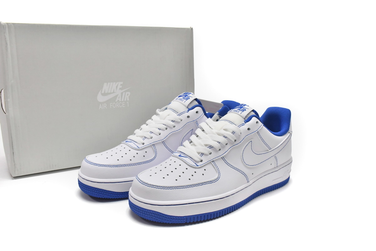 BMLin Air Force 1 Low '07 White Game Royal,CV1724-101