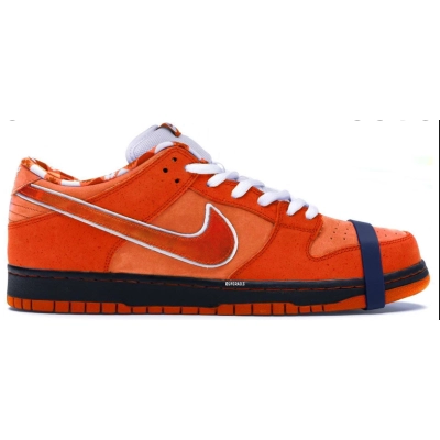 PKGoden SB Dunk Low Concepts orange Lobster 01