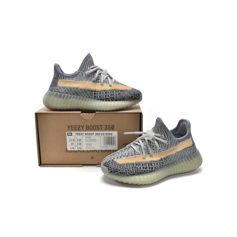 Yeezy kids shoes | BMLin Yeezy Boost 350 V2 Ash Blue,GY7657
