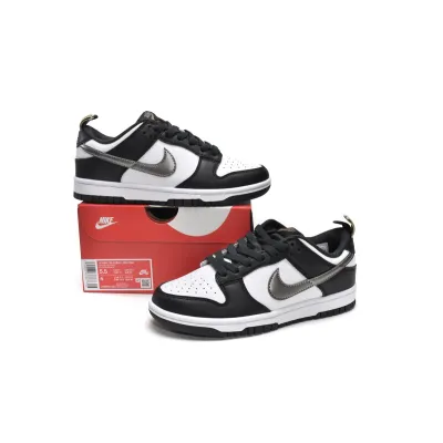 OG Dunk Low Black White Metallic (GS),DH9764-001 02