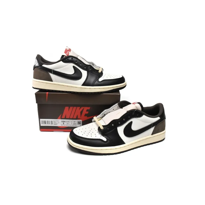 OG Air Jordan 1 Low Dark Mocha Travis Scott,CQ4277-105