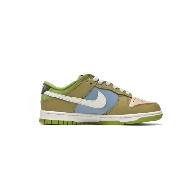 OG Dunk Low Brown Veail Sail Vivid Green,DV9108-711 01