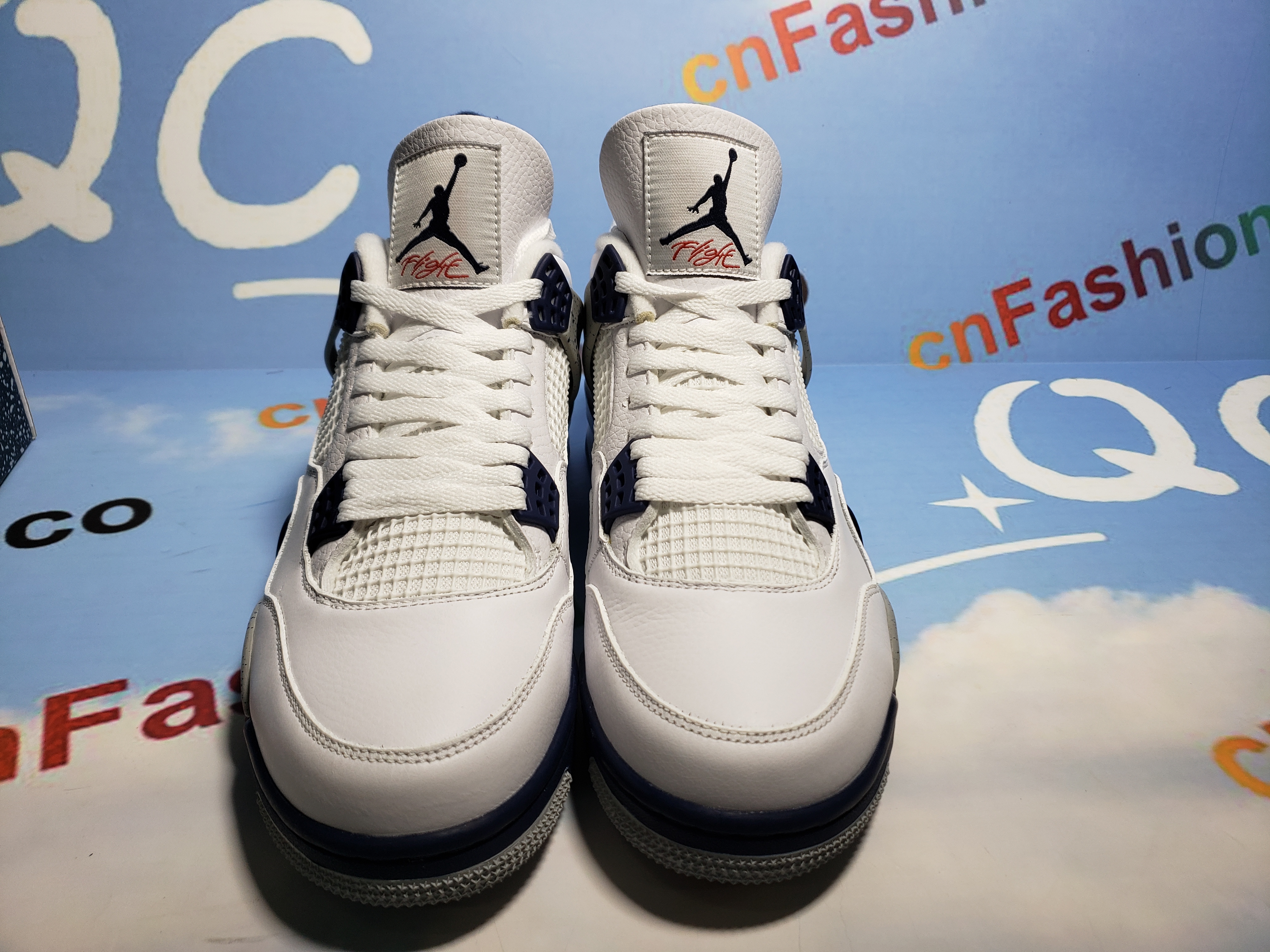 PKGoden Jordan 4 Retro White Midnight Navy,DH6927-140
