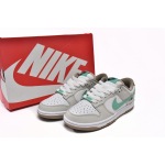 OG Dunk Low Split Seam White Tan Mint (GS),DX6063-131