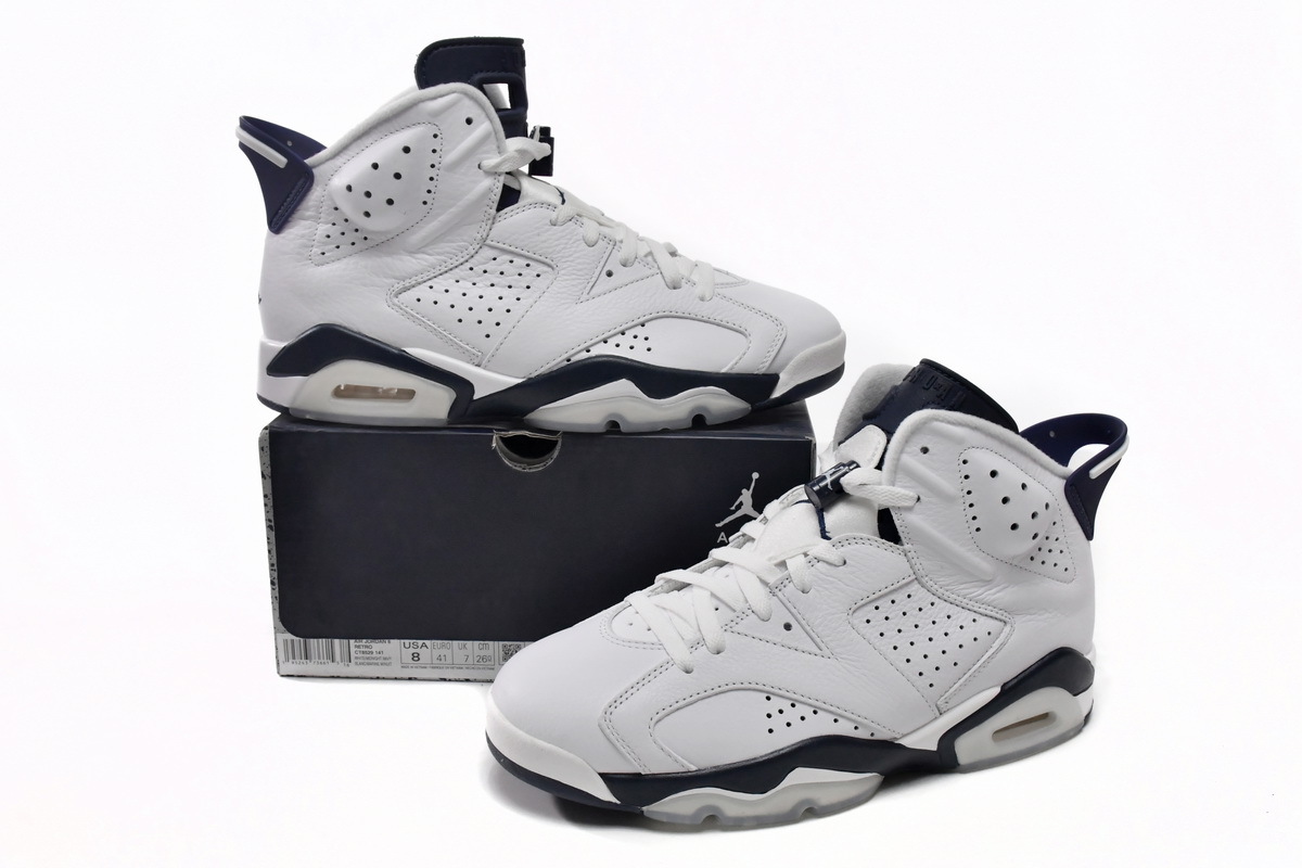 PKGoden Jordan 6 Retro Midnight Navy (2022),CT8529-141