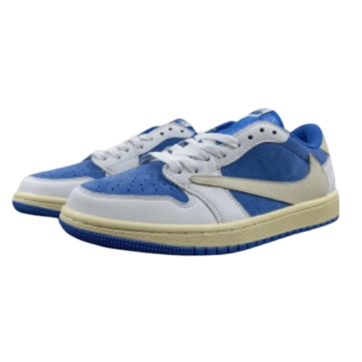 PKGoden Jordan 1 Retro Low blue (w核） 01