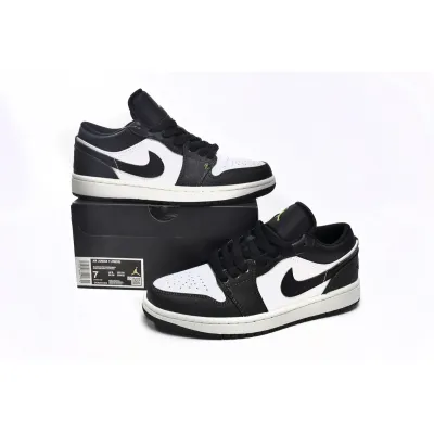 BMLin Jordan 1 Low SE GS Wear Away Electric Green,DO8244-003 02