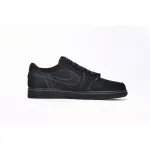 [Free Shipping] PKGoden Jordan 1 Low Black Phantom Travis Scott,DM7866-001