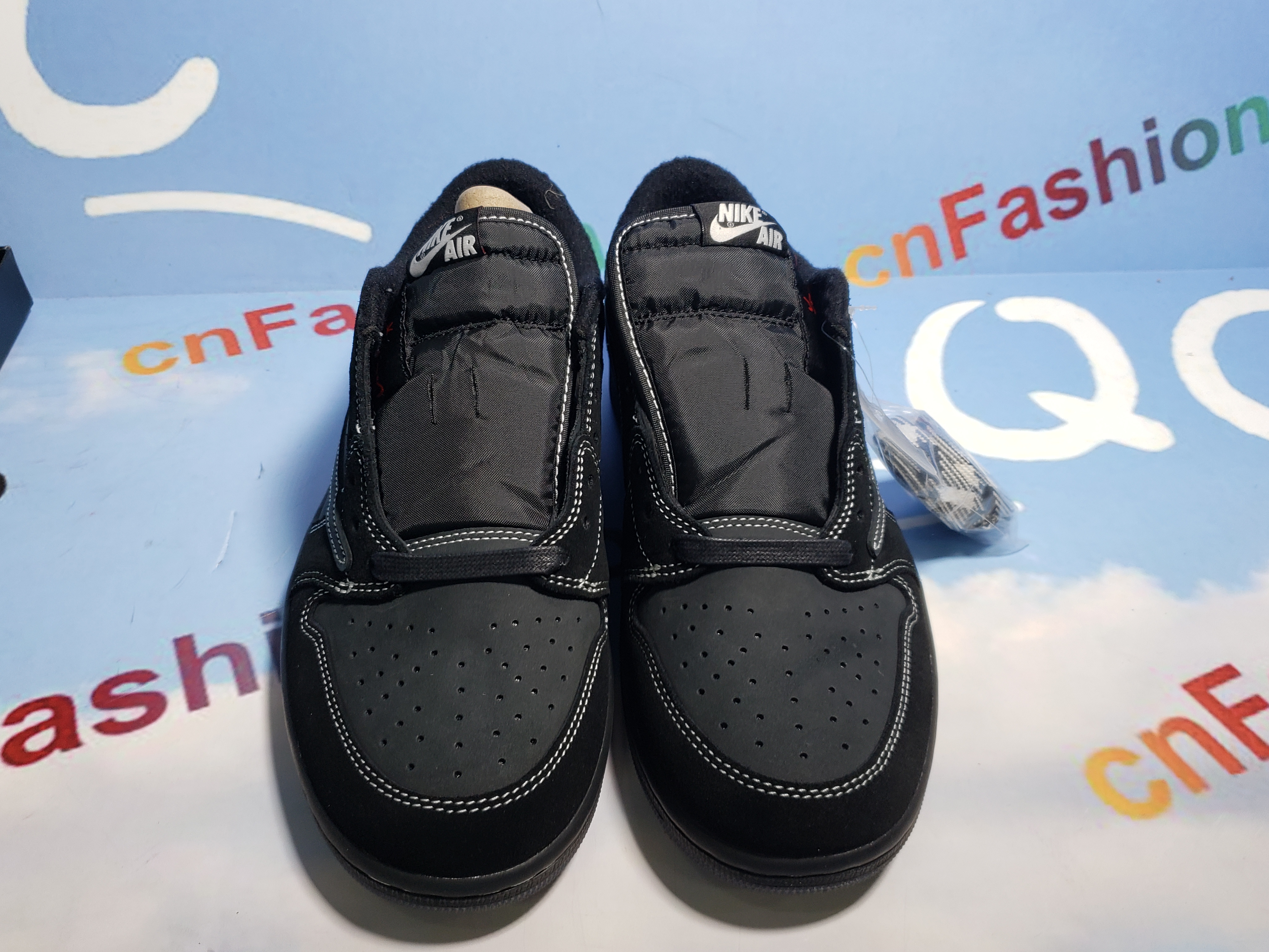 [Free Shipping] PKGoden Jordan 1 Low Black Phantom Travis Scott,DM7866-001