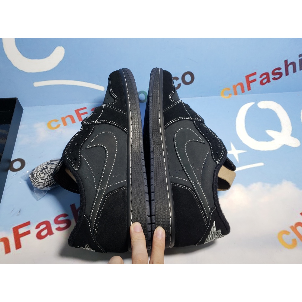 PKGoden Jordan 1 Low Black Phantom Travis Scott,DM7866-001