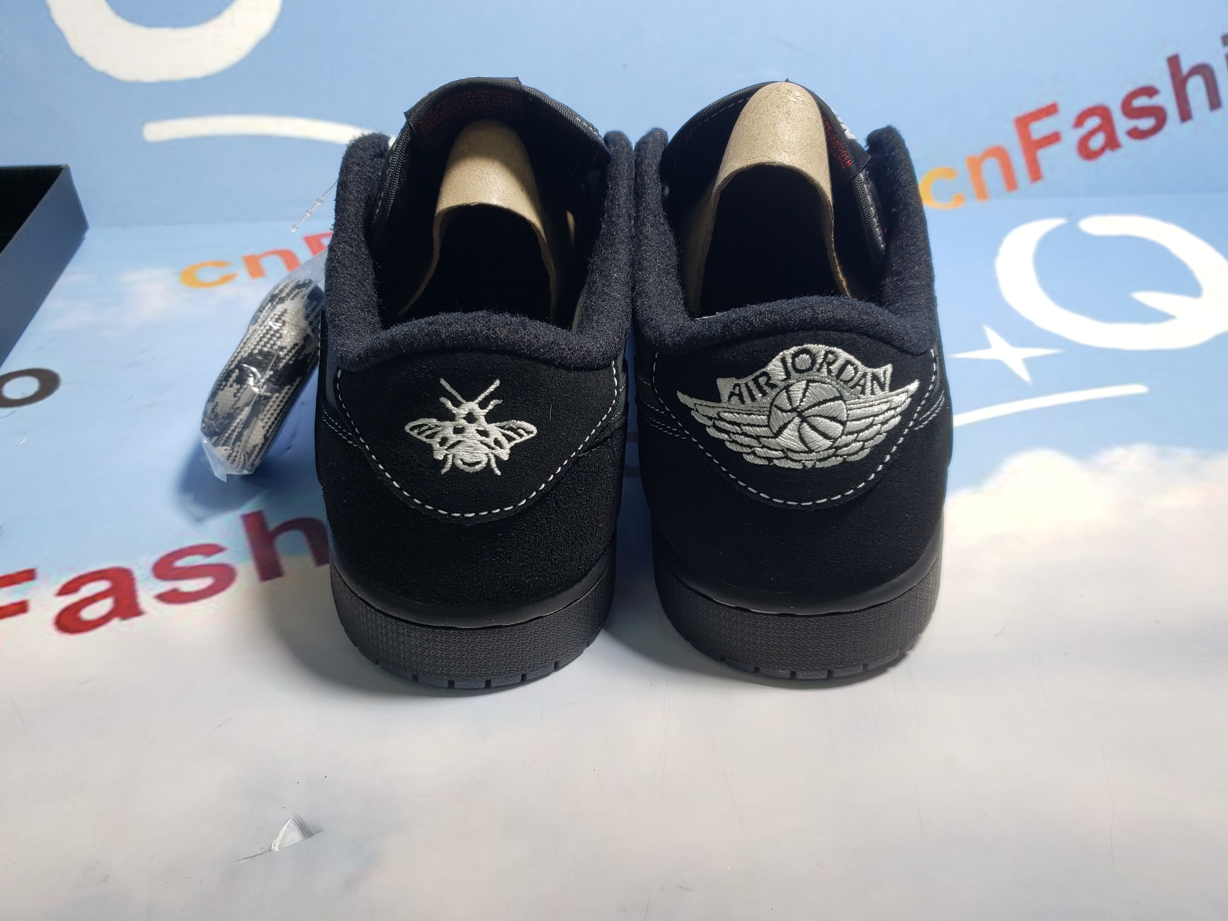 [Free Shipping] PKGoden Jordan 1 Low Black Phantom Travis Scott,DM7866-001