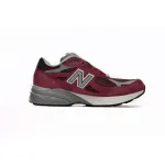 OG New Balance 990v3 Scarlet Marblehead Teddy Santis,M990TF3