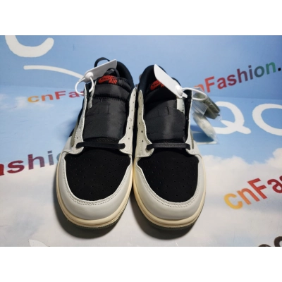 PKGoden Jordan 1 Retro Low OG SP Travis Scott women's Olive DZ4137-106 02