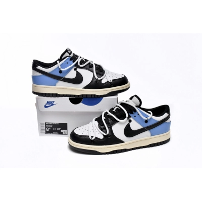 OG Dunk Low Strap Black and White Blue,DD1391-100 02
