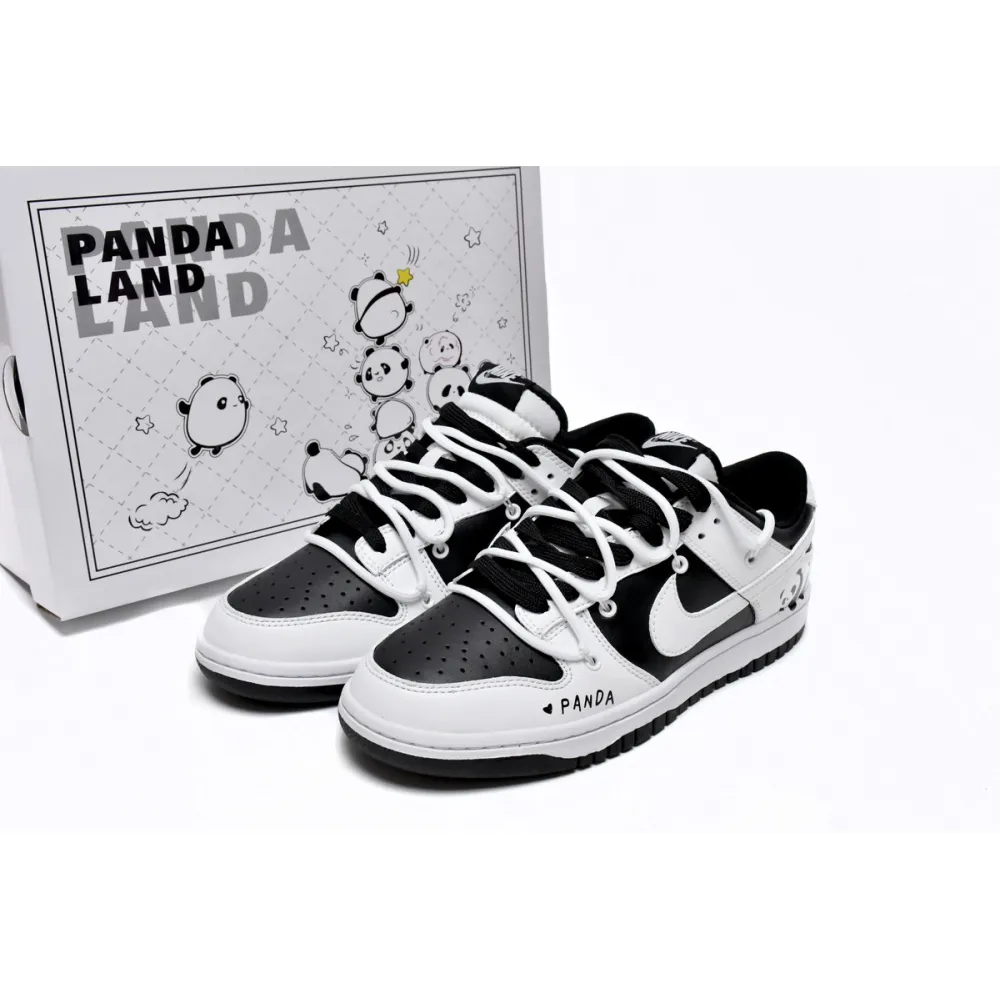 OG Dunk Low Sail Panda SplCing,DD1391-100