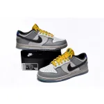 PKGoden Dunk Low Gray, Black and Yellow,DR6187-001