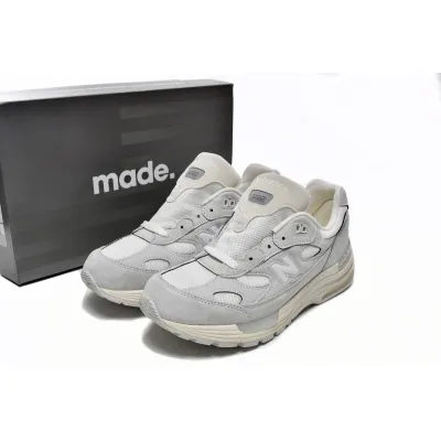 PKGoden New Balance Gray White,M992MD 02