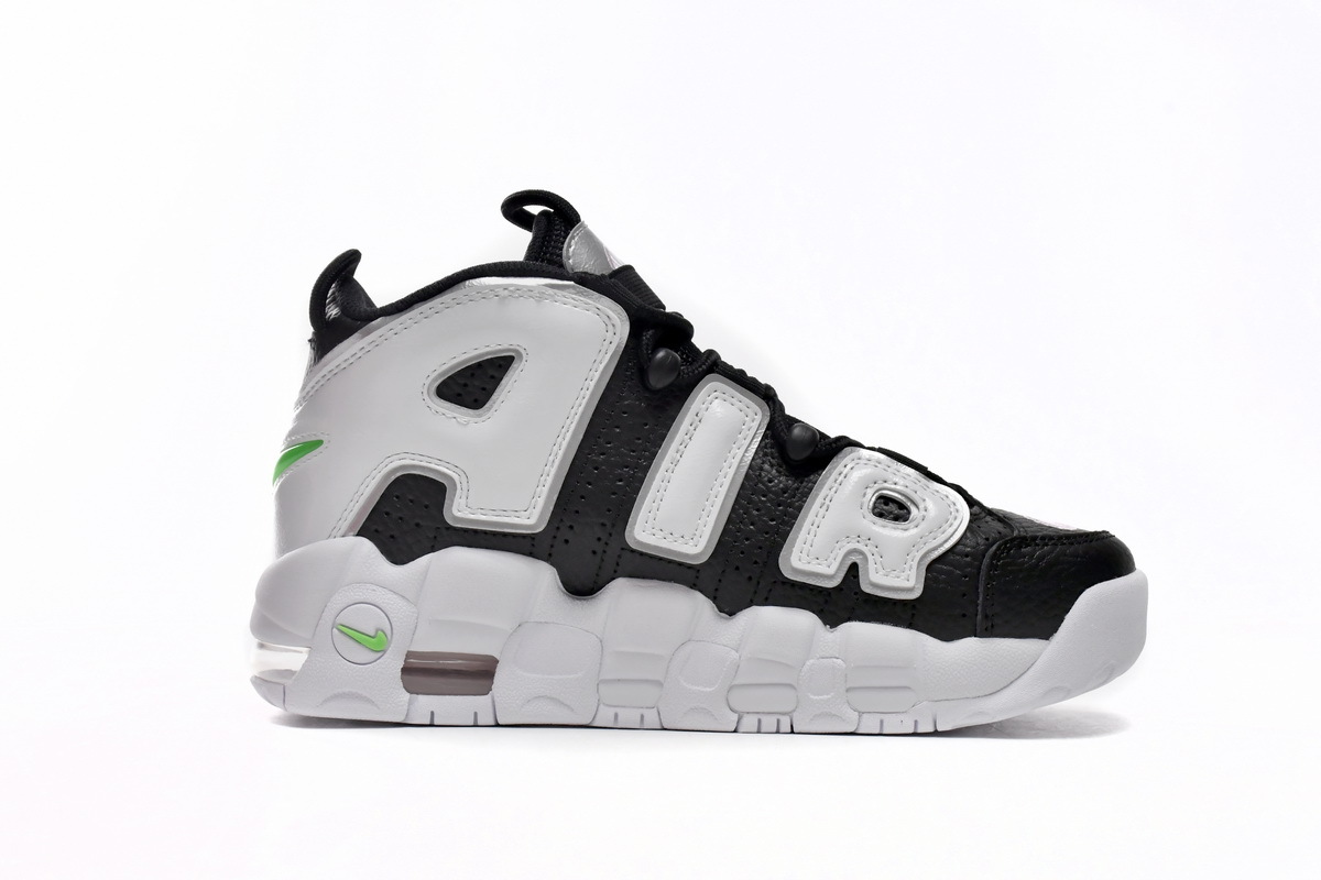 OG Air More Uptempo Black White Green (W),DN8008-001