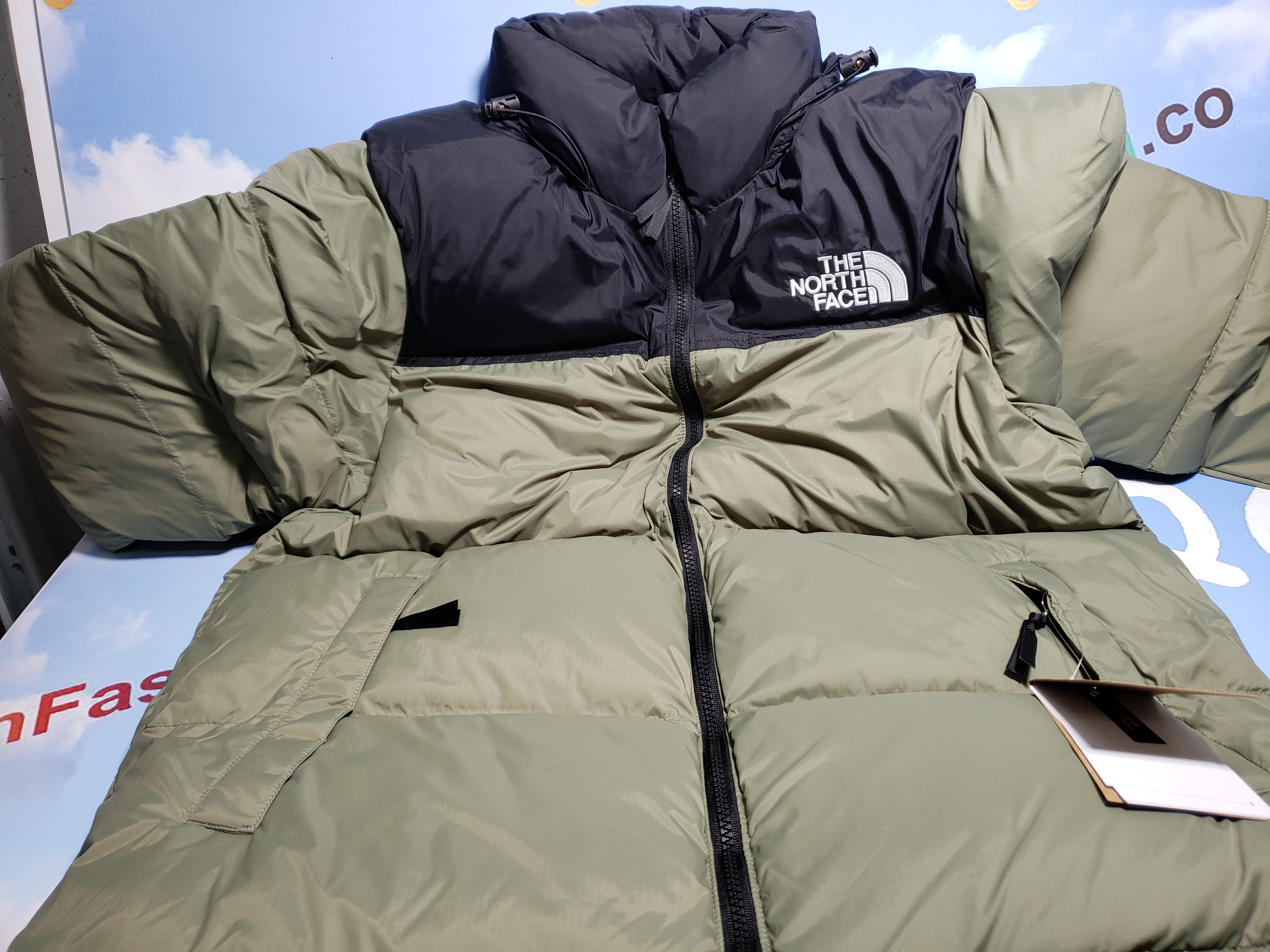 The North Face Mosaic Green